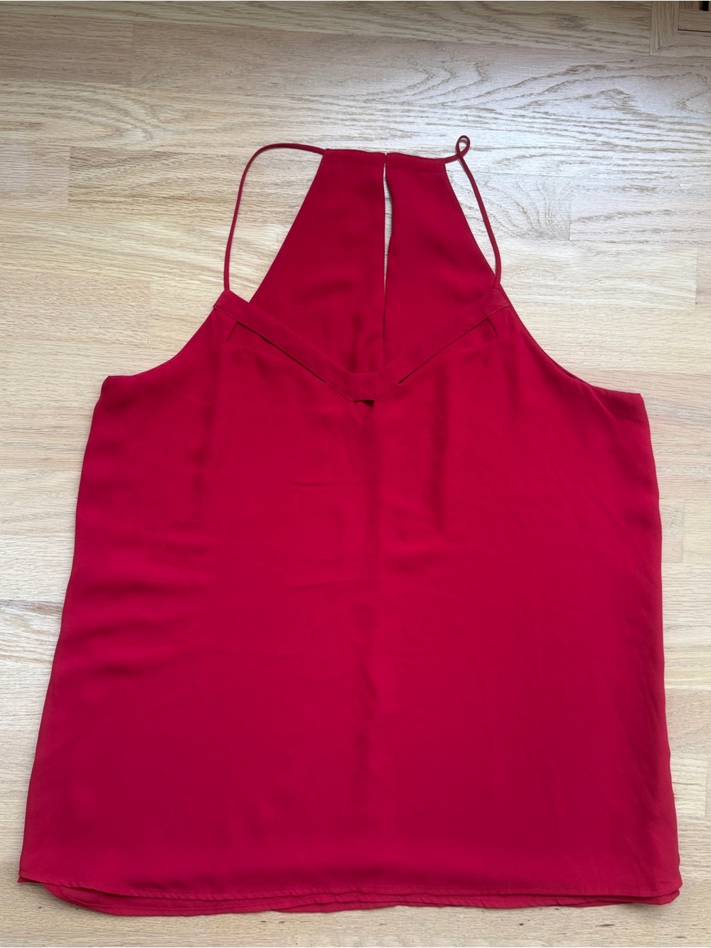 Express Scarlet Halter Cami Top